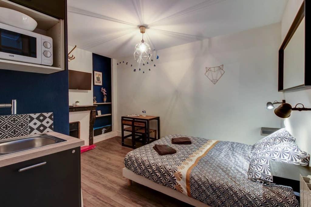 Studio Le Petit Prince - Topdestination Dijon - Centre Ville - Classe 3 Etoiles Buitenkant foto