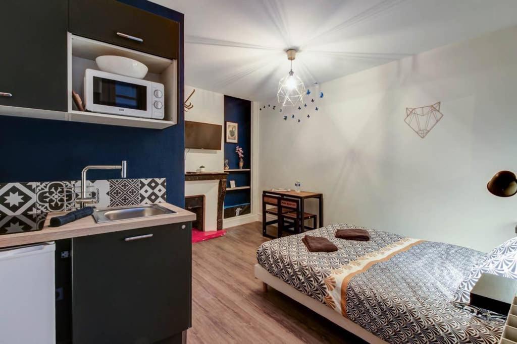Studio Le Petit Prince - Topdestination Dijon - Centre Ville - Classe 3 Etoiles Buitenkant foto